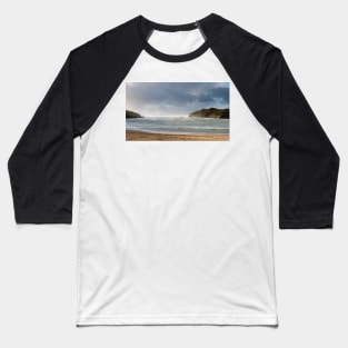 Windswept, Porth Beach Baseball T-Shirt